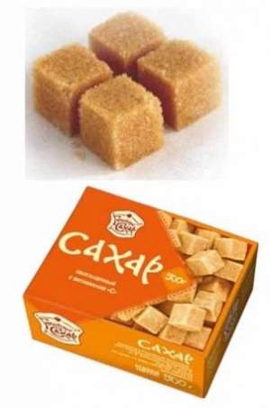 Сахар прессованный обогащённый с витаминомС в форме кубиков, 1кг.